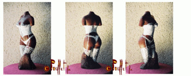 제목이 "Nu lingerie blanche…"인 미술작품 Pouffet로, 원작