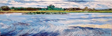 Peinture intitulée "Baie de somme" par Remy Peyranne, Œuvre d'art originale