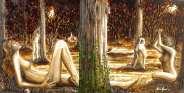 Pintura intitulada "BELAS" por Mário Fresco, Obras de arte originais, Óleo