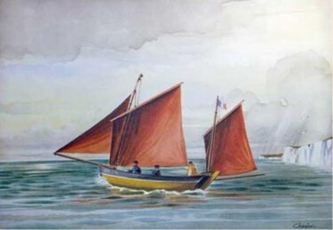 Peinture intitulée "Vaquelotte" par Pascal Chanier, Œuvre d'art originale