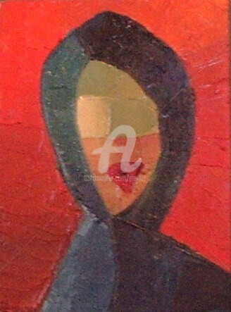 Schilderij getiteld "Mikina en sweat, Mi…" door Pierre-Antoine Lépine, Origineel Kunstwerk, Olie