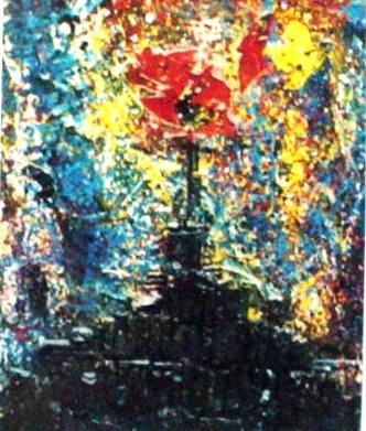 Pintura intitulada "isto" por Mário Fresco, Obras de arte originais, Óleo