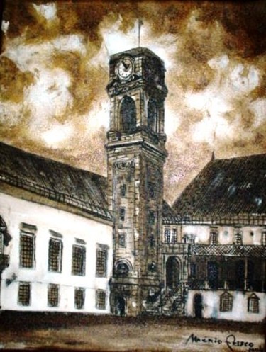 Pintura intitulada "TORRE" por Mário Fresco, Obras de arte originais, Óleo