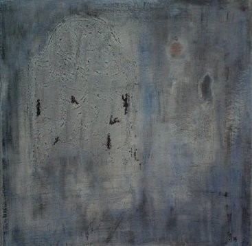 Peinture intitulée "Lecture toujours" par M., Œuvre d'art originale