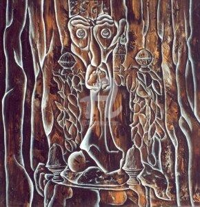 Peinture intitulée "LE ROI OSCAR 1er" par Denis Michel (2nyss), Œuvre d'art originale