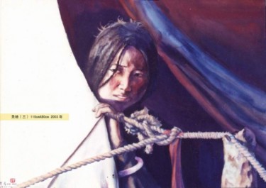 绘画 标题为“Holy NO.3  圣地（三）” 由Tao Jia, 原创艺术品
