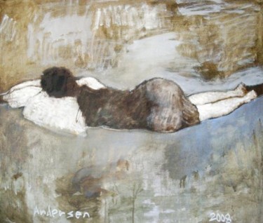 Painting titled "memory and emptiness" by Robert Andersen, Original Artwork, Oil