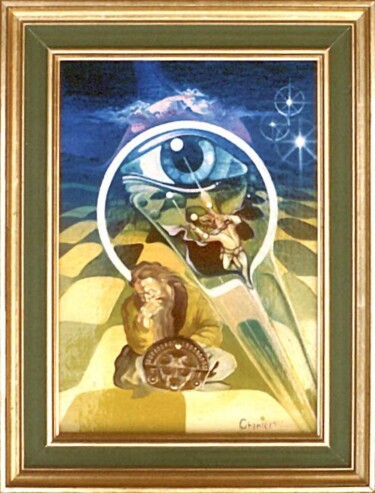 Peinture intitulée "LE FOU DU ROI" par Pascal Chanier, Œuvre d'art originale