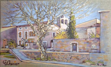 Peinture intitulée "Saint Pierre des Ch…" par Pascal Chanier, Œuvre d'art originale