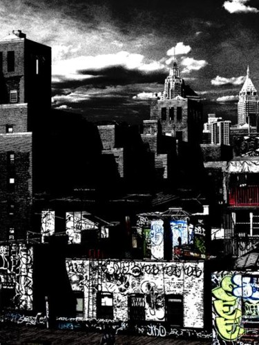 Photography titled "urban expressionism" by Andre Van Der Kerkhoff, Original Artwork