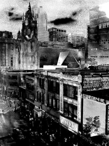 Photography titled "rue ste-catherine o…" by Andre Van Der Kerkhoff, Original Artwork