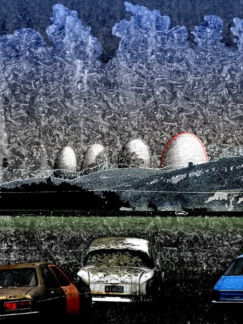Printmaking titled "yearning for the op…" by Andre Van Der Kerkhoff, Original Artwork