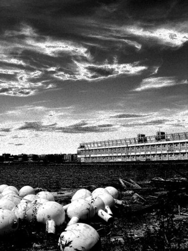 Photography titled "stranded buoyancy" by Andre Van Der Kerkhoff, Original Artwork
