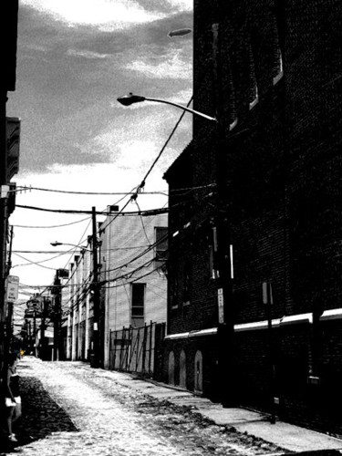 Photography titled "lonesome hoboken bl…" by Andre Van Der Kerkhoff, Original Artwork