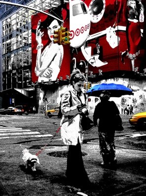Photography titled "canine blues on bro…" by Andre Van Der Kerkhoff, Original Artwork