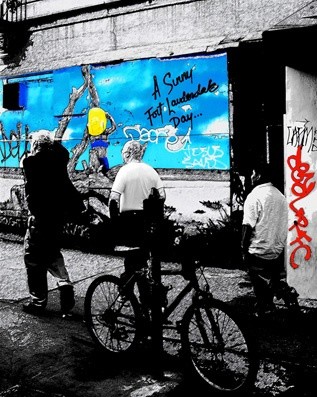 Photography titled "a new yorker's zeal" by Andre Van Der Kerkhoff, Original Artwork