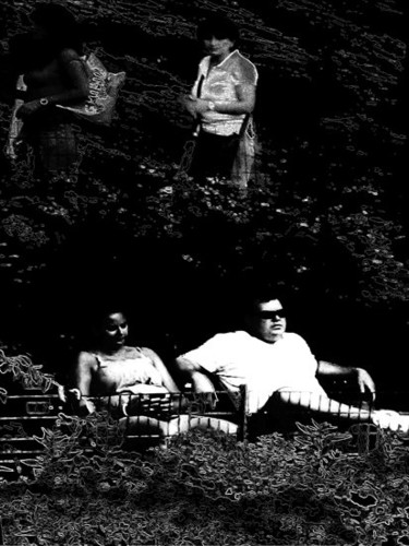 Photography titled "big sister is watch…" by Andre Van Der Kerkhoff, Original Artwork