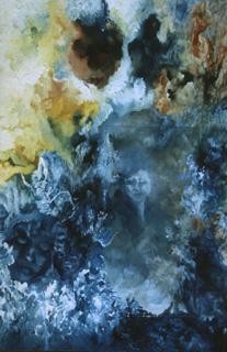 Peinture intitulée "RACCOMODAGE" par Ghyslaine De Sevlian, Œuvre d'art originale, Huile