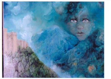 Peinture intitulée "IRISH DREAMS" par Ghyslaine De Sevlian, Œuvre d'art originale, Huile