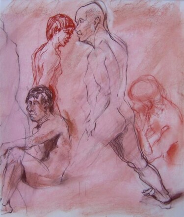 Drawing titled "NUMBER 69" by David Schoffman, Original Artwork