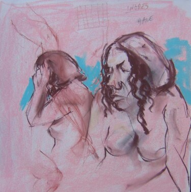 Drawing titled "NUMBER 70" by David Schoffman, Original Artwork