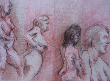 Drawing titled "NUMBER 66" by David Schoffman, Original Artwork