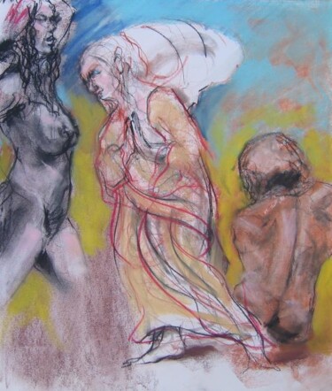 Drawing titled "NUMBER 71" by David Schoffman, Original Artwork