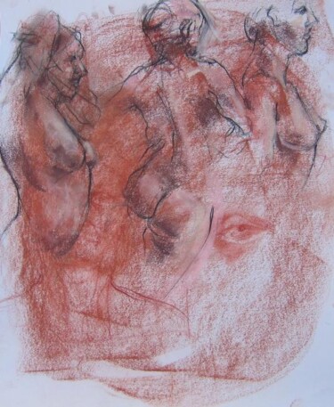 Drawing titled "NUMBER 61" by David Schoffman, Original Artwork