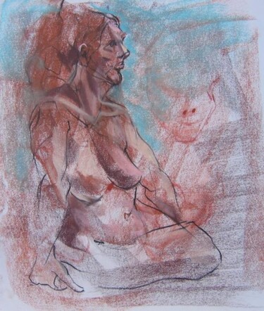 Drawing titled "NUMBER 62" by David Schoffman, Original Artwork