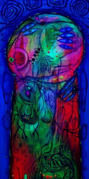 Pintura titulada "Кусто" por Andrey Balandin, Obra de arte original, Oleo