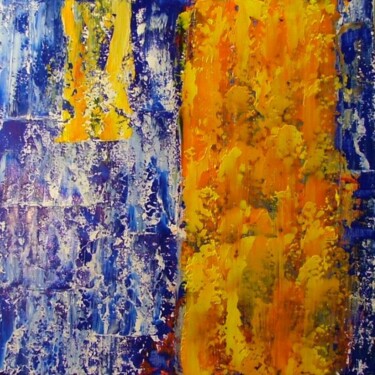 Peinture intitulée "L'amitié de l'esprit" par René Vincent-Viry, Œuvre d'art originale, Huile