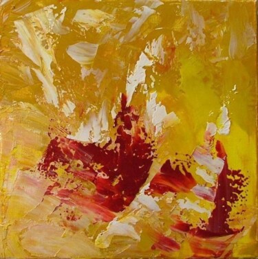 Peinture intitulée "Quelques mots de pl…" par René Vincent-Viry, Œuvre d'art originale, Huile