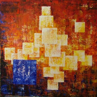 Peinture intitulée "Oublié le grand soir" par René Vincent-Viry, Œuvre d'art originale, Huile