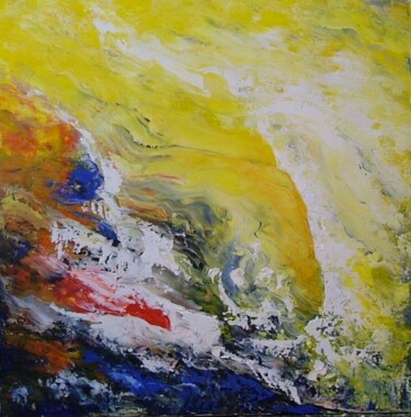 Peinture intitulée "Besoin d'aide" par René Vincent-Viry, Œuvre d'art originale, Huile