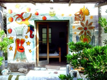 Painting titled "The Painters House" by Georg Kiehn, Original Artwork