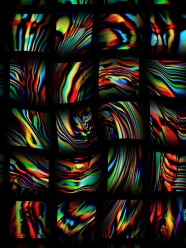 Digital Arts titled "Candy Ribbons" by Cherie Hanson, Original Artwork