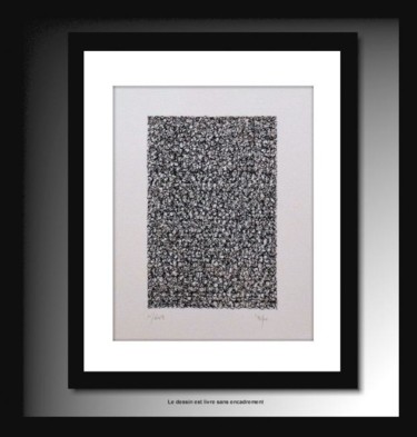 Peinture intitulée "Carre Long 09" par Tehos, Œuvre d'art originale, Huile