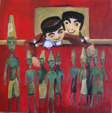 Peinture intitulée "Photo.Automne_2008_…" par Anne-Frédérique Ferret, Œuvre d'art originale