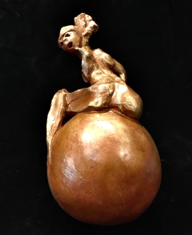 Sculpture intitulée "ART A LA DERIVE" par Catherine Lesueur (C.Lesueur), Œuvre d'art originale, Céramique