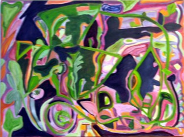 Painting titled "Lilly Heart" by Angelo Di Pietrantonio, Original Artwork
