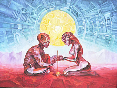 "Perpetual motion" başlıklı Tablo Александр Вутянов tarafından, Orijinal sanat, Petrol