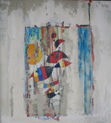 Peinture intitulée "Miro'ska" par Michel Maréchal, Œuvre d'art originale