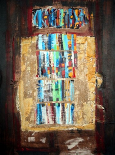 Peinture intitulée "Totem" par Michel Maréchal, Œuvre d'art originale