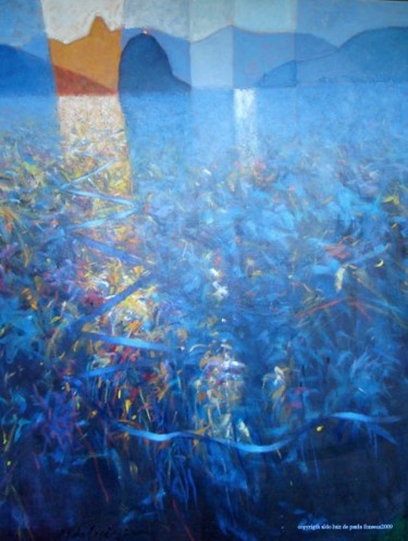 Painting titled "A rainha do carnaval" by Aldo Luiz De Paula Fonseca, Original Artwork, Oil