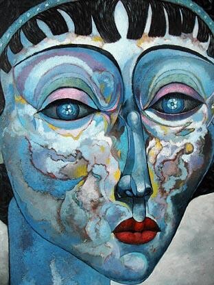 Pittura intitolato " La Superbia" da Costantino Canonico, Opera d'arte originale, Altro