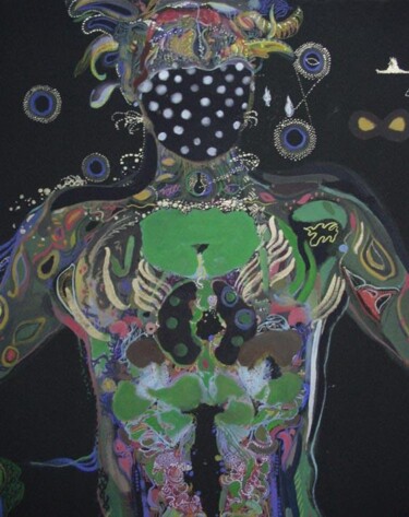 Painting titled "Provence-dreamman" by Rob Arbouw, Original Artwork