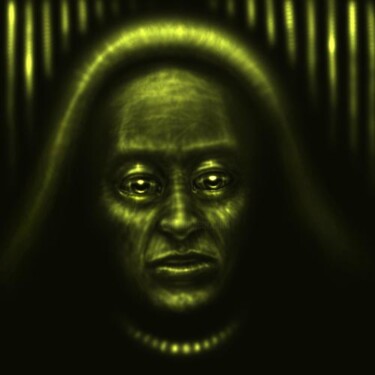 Digital Arts titled "Shaman" by Anthony R A Barron, Original Artwork