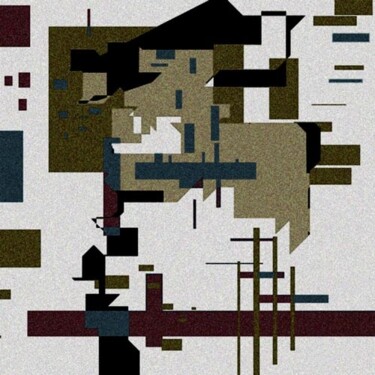 Digital Arts titled "flatland' Exeter#2" by Anthony R A Barron, Original Artwork