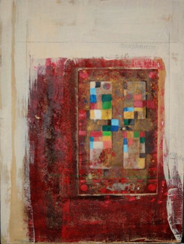 Peinture intitulée "Décalage" par Michel Maréchal, Œuvre d'art originale