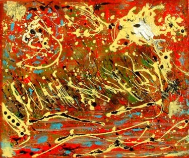 Peinture intitulée "Nature" par Joel Jambou, Œuvre d'art originale, Huile